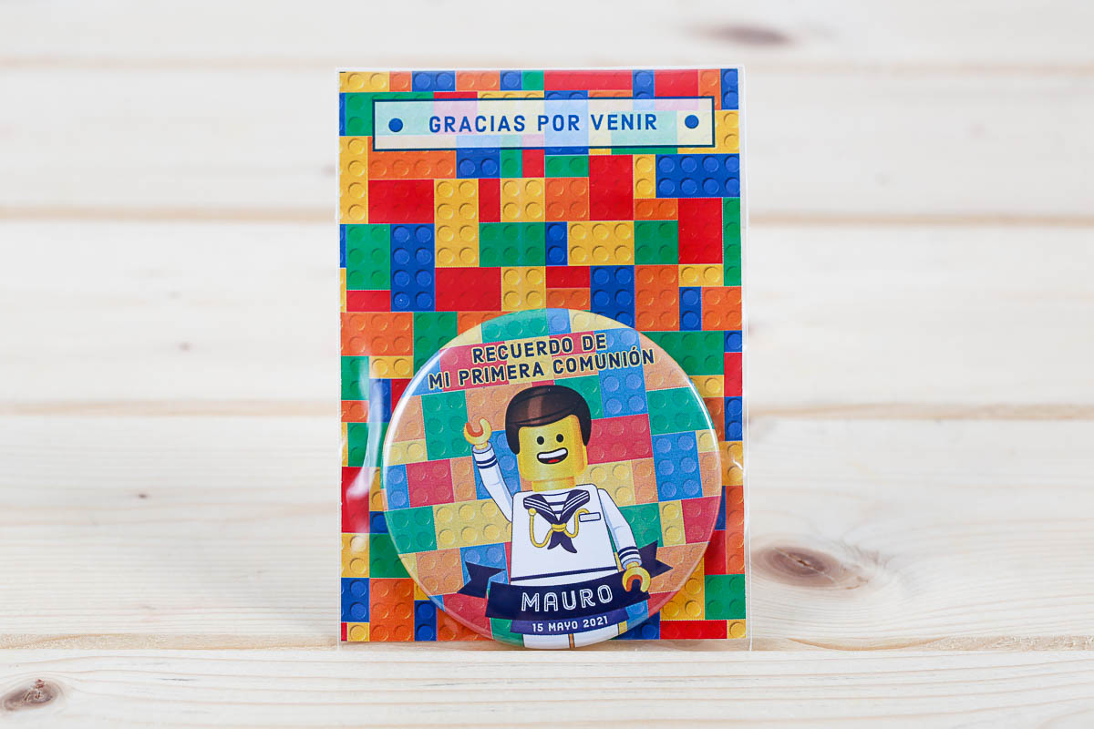Cuadro Lego Comunión niño - Zap+Zap - Tienda de regalos vintage